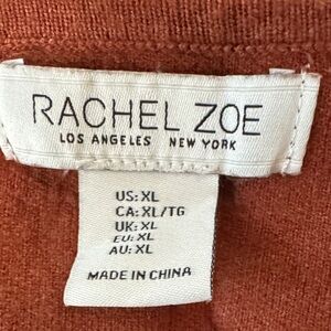 Rachel Zoe Terracotta Knit Top
